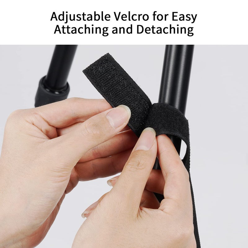 Selens Universal Tripod Weight Stone Bag Portable Outdoor Heavy Duty Sandbag Butler Pouch to Light Stand Legs Grey - Image 4